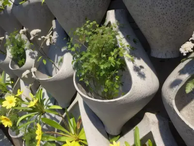 Water Drop Pot Free 3D print model