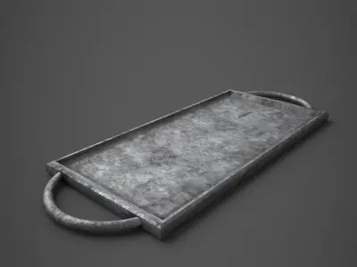 Medieval Tavern Melamine Free low-poly 3D model