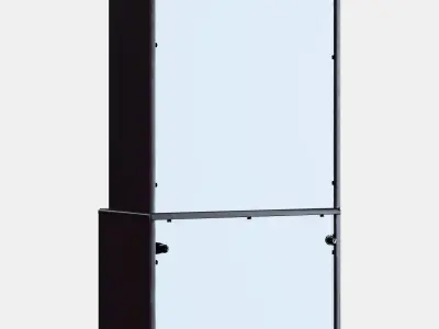 HAVSTA Storage combination with doors Low-poly 3D model