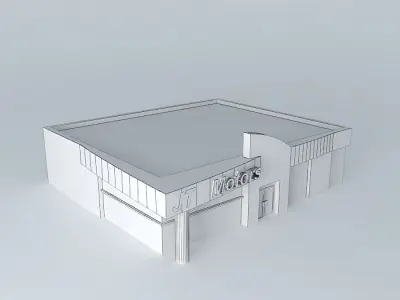 JT Motors Car Dealer Free 3D model