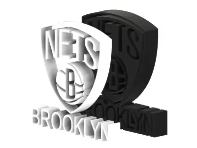 Brooklyn NETS NBA 3D print model