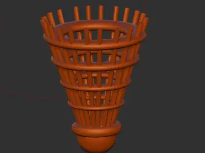 Badminton 3D print model