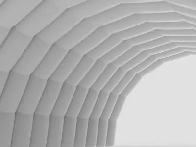 Inflatable Tunnel 3D model