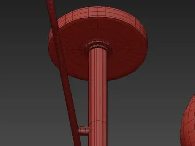 Globo Chandelier 3D model