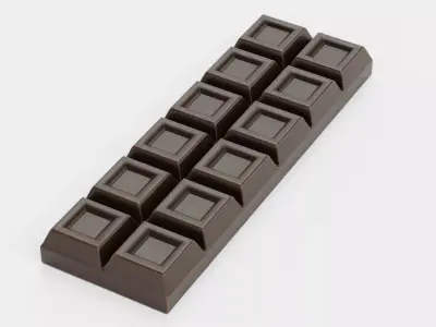 -Chocolate Bar V6- 3D model