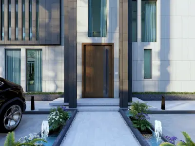NEO Villa Exterior Design and Interior  3D model