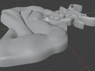 Bull CNC 3D Print  3D print model