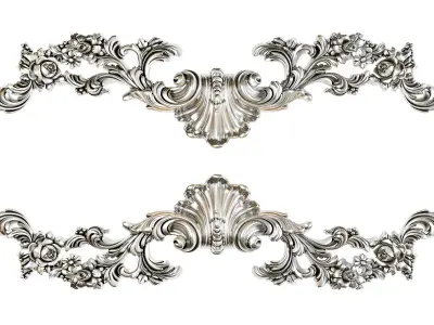 Classic carved 200 3D model