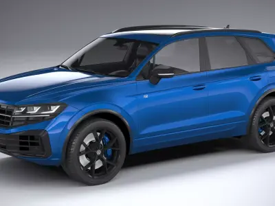 Volkswagen Touareg R eHybrid 2024 3D model