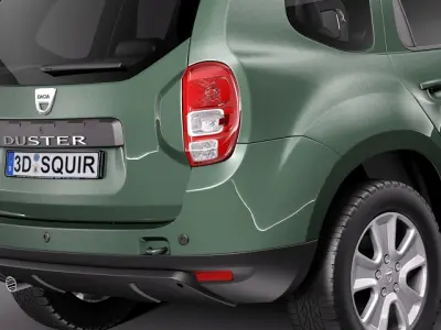 Dacia Duster 2014 3D model