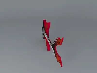 Night Flyer guitar Free 3D model