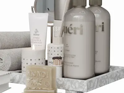 Bathroom Accessories 74 3D model