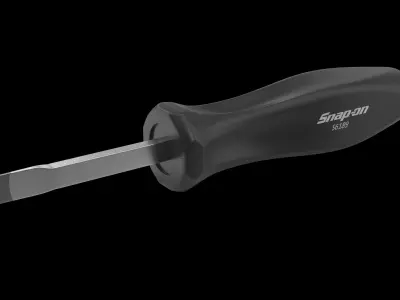 Small Dzus Fastener Screwdriver S6189 Low-poly 3D model