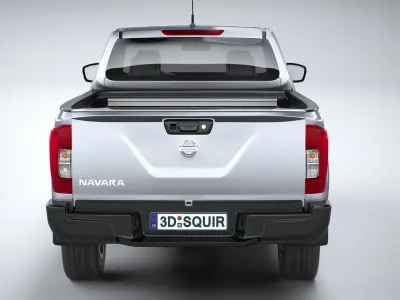 Nissan Navara RegularCab 2021 3D model