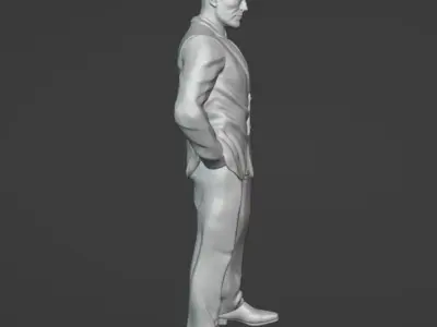 FIGURE JASON STATHAM CHARACTER  SCALE 164 3D print model