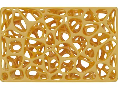 3D Skeleton Voronoi Cells 3D model