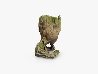 Groot Sculpture 3D model