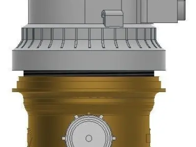 Water meter 3D print model