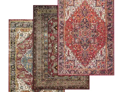 Rug Set 1459 3D model