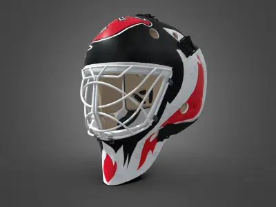 Martin Brodeur Mask 3D model