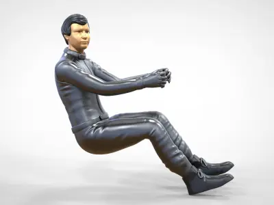 N2 Collection Drivers and Passenger 13 figure 3D Model Pack