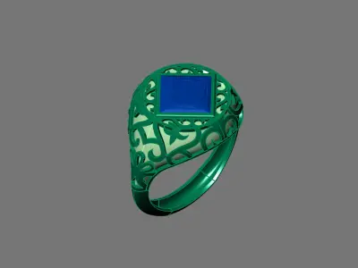STL 3DM Gents Rings Ready Models Mens Rings 3D print model 3D print model