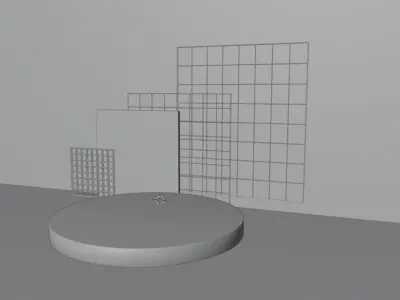 Display Podium 064820082024 3D model