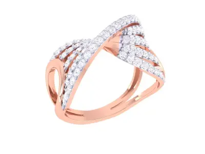 Diamond Ring 3D print model 11