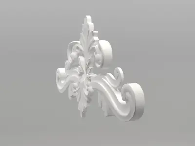 ornaments decorative ornament Low-poly 3D model