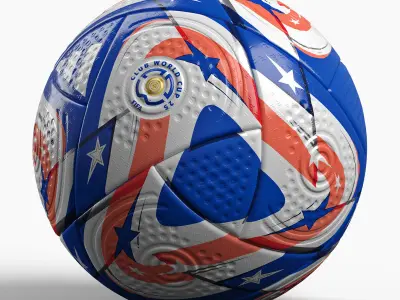 2025 Soccer FIFA World Cup Ball 3D model