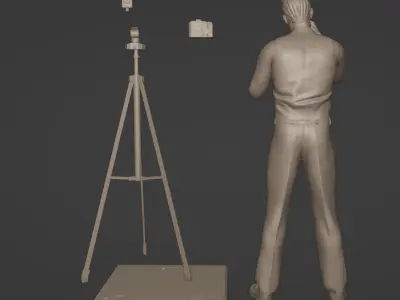 PHOTOGRAPHER 3D print model