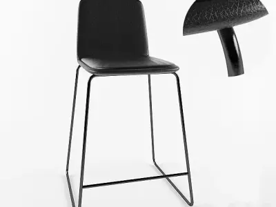 bar chair 3D model