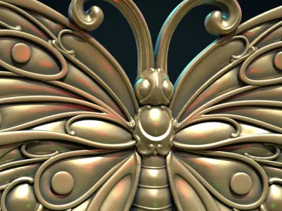 Butterfly III 3D print model