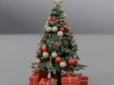 Christmas tree 3D model purchase