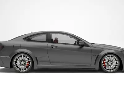 AMG C63 Coupe 3D model