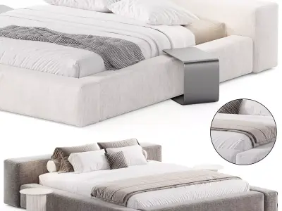 Casper Low bed  3D model