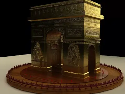 Arc de Triomphe  3D model