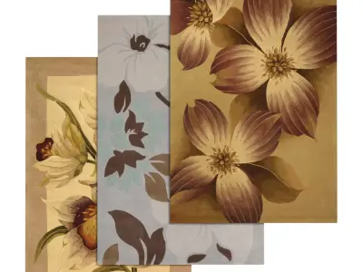 Rug Set 2248 3D model