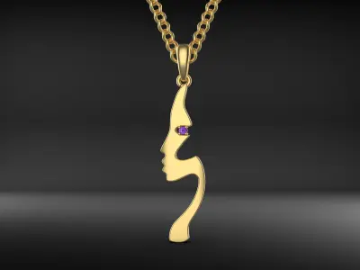 A100-67-pendant Free 3D print model