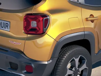 Jeep Renegade 2019 3D model