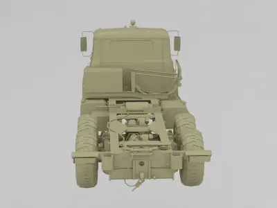 Kraz Truck 3D print model