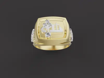 Cross Ring 61231 3D print model