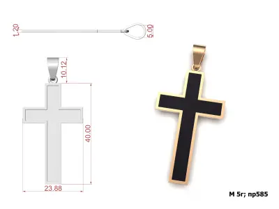 Cross G0402 Free 3D print model