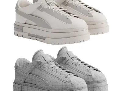 MAYZE CRASHED SELFLOVE Trainers 3D model