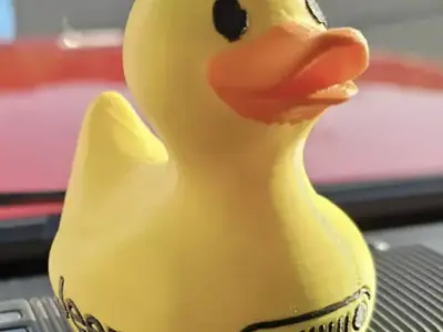JEEP DUCK TOY MULTICOLOUR 3D print model