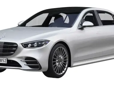 Mercedes-Benz S-Class AMG 2021 3D model