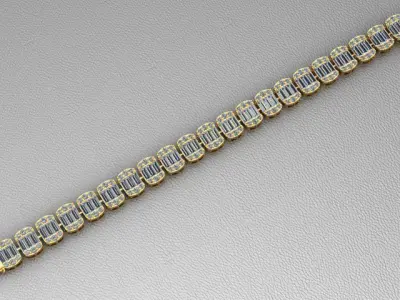 EMRALD Bracelet 3D print model