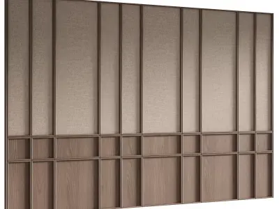 Decorative V68 Wall Panels 3D model