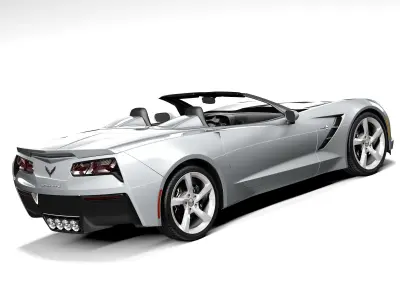 Chevrolet Corvette C7 Stingray Convertible 2014 3D model