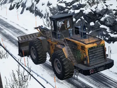 ZBL Big Loader v1 - Unreal Engine Project Low-poly 3D model